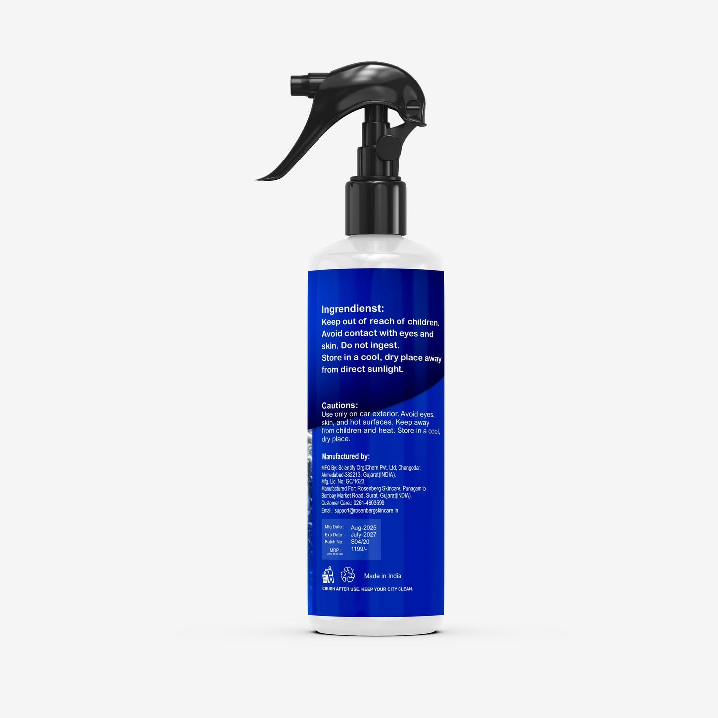 New Ultra Cleaner โ High-Performance Glass Sealant (300ml, Pack of 2)