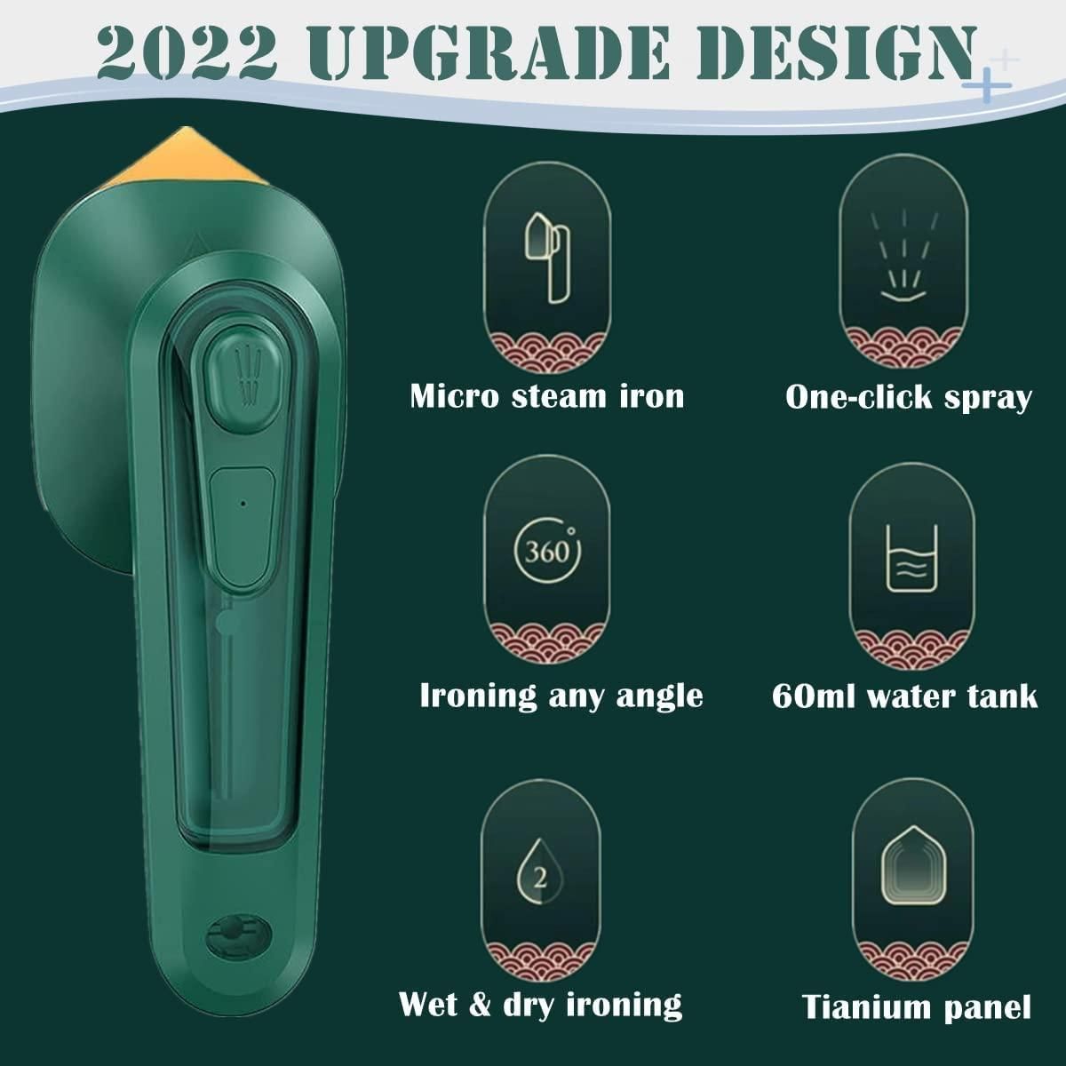 Portable Travel Iron & Garment Steamer
