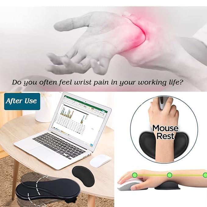 Ergonomic Desk Arm & Wrist Rest Pad