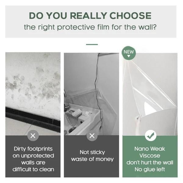 Self-Adhesive Transparent Wall Protection Film Buy 1 Get 1 Free