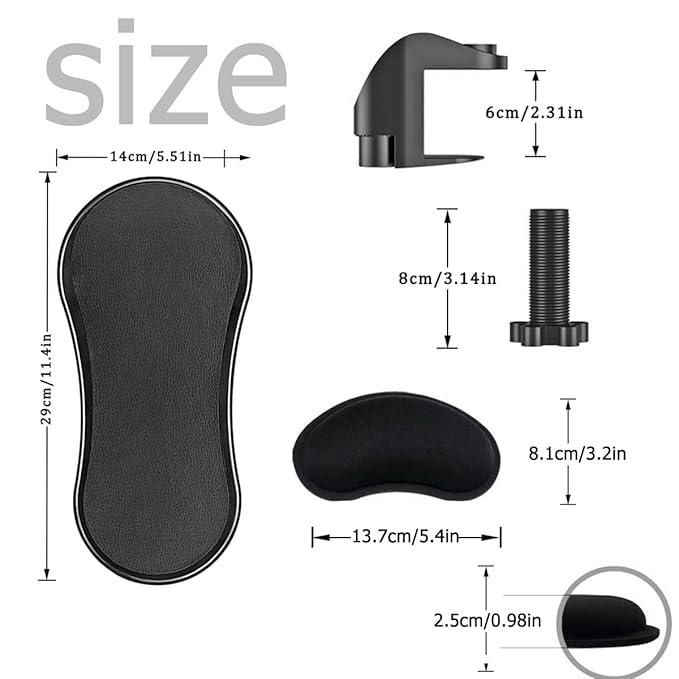 Ergonomic Desk Arm & Wrist Rest Pad