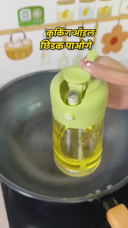 2-in-1 Oil Dispenser & Sprayer